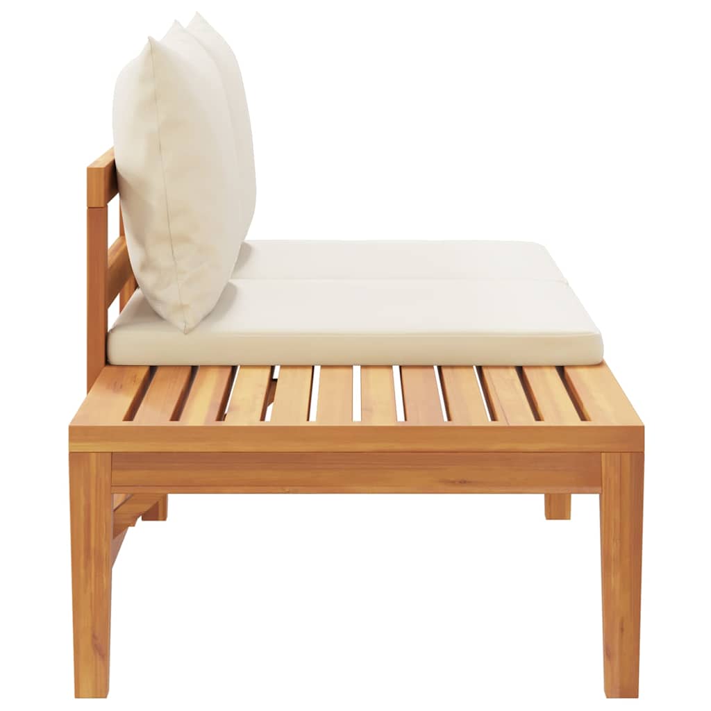 Tuinbank Met Tafel En Te Kussens Massief Acaciahout
