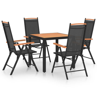 5-Delige Tuinset Aluminium