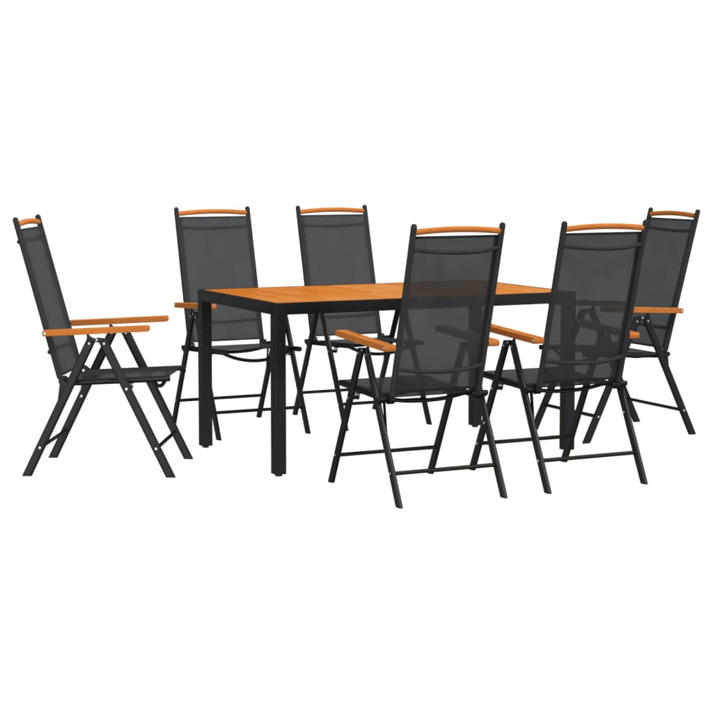 7-Delige Tuinset Aluminium