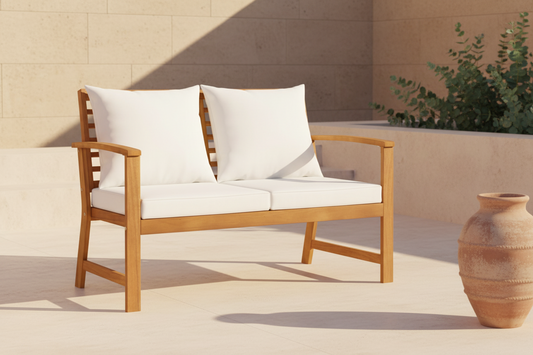 Acacia Loungebank Modern met kussens